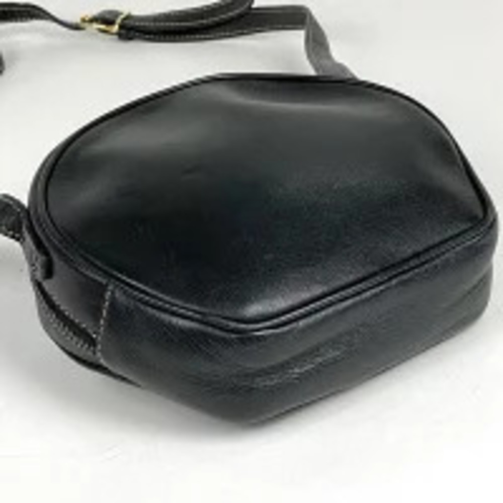 Celine bag black leather shoulder Black